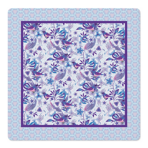 Canto Lila Mahjong Mat by Catalina Estrada | Mahjong by SI
