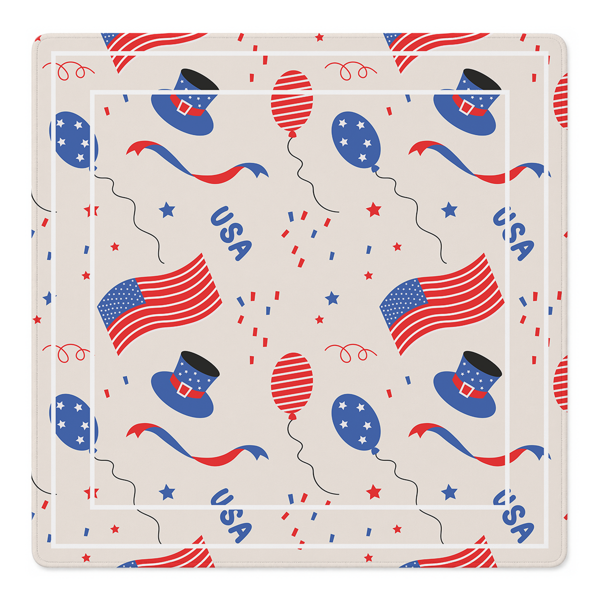 Stars and Stripes Forever Mahjong Mat | Mahjong by SI