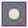 Tulip Tapestry Mahjong Mat by Mahjong by SI