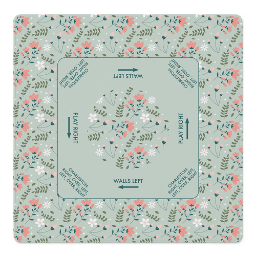 Bloom Service Mahjong Mat by Mahjong by SI