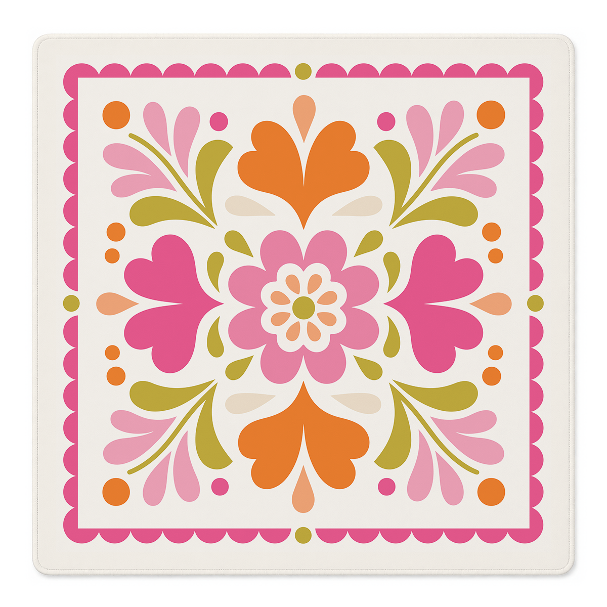 Pretty in Petals Mahjong Mat | Mahjong by SI