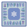 Cozy Winter Library Mahjong Mat | The Stationery Escape x Mahjong by SI™
