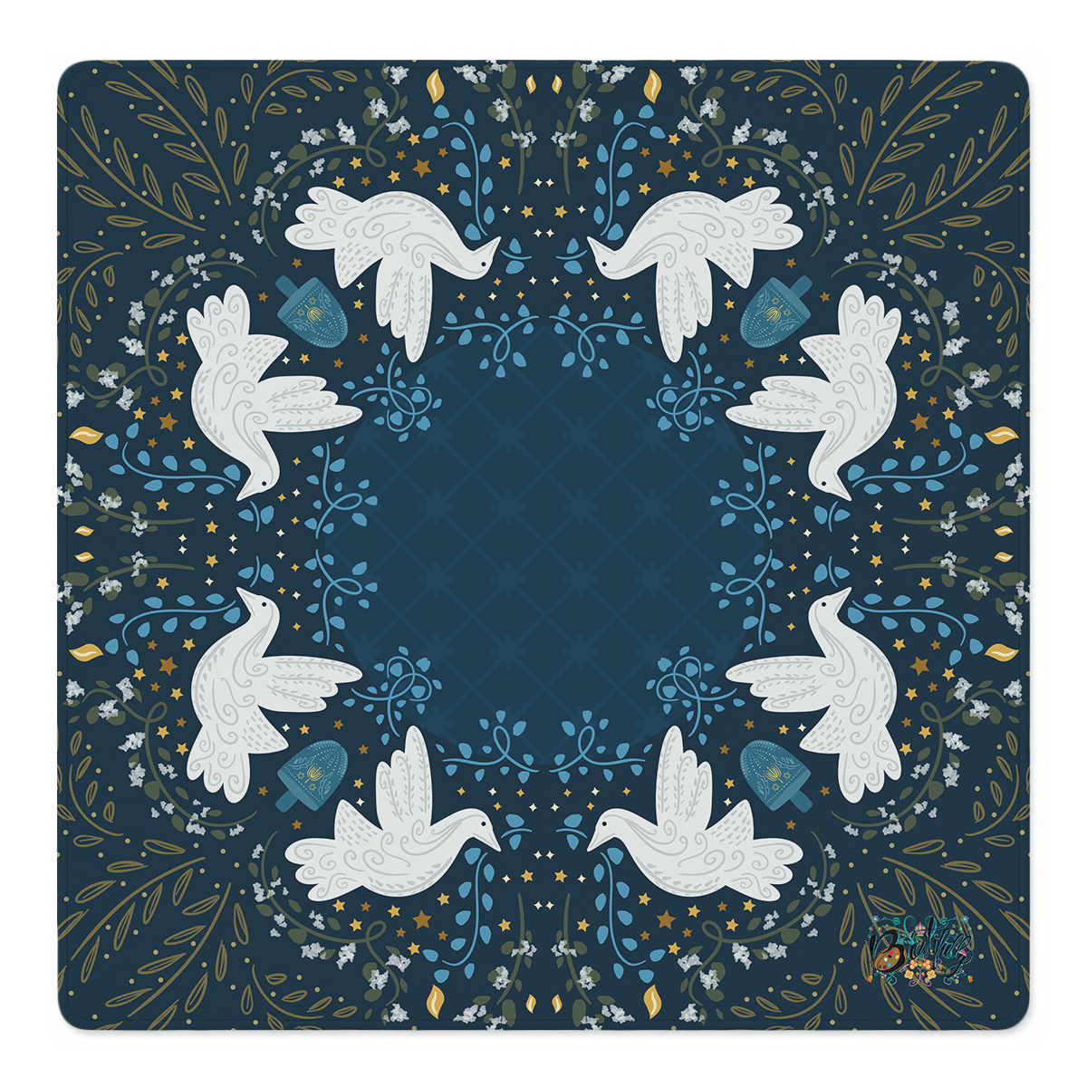 Dove of Peace Mahjong Mat | Mahjong by SI