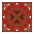 Crimson Lotus Dreams Mahjong Mat | Mahjong by SI