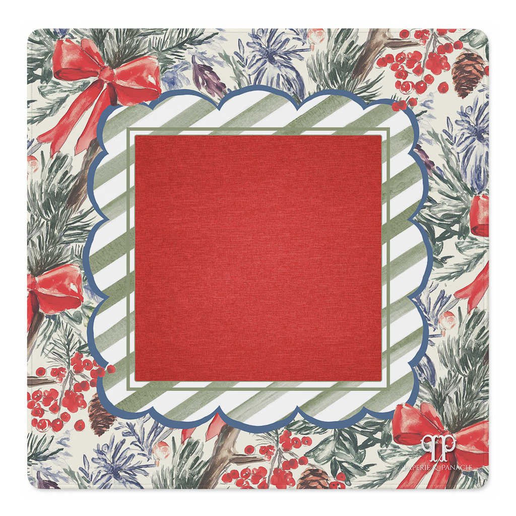 Bow and Behold Mahjong Mat | Mahjong by SI