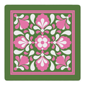 Pink Palmetto Mahjong Mat | Mahjong by SI