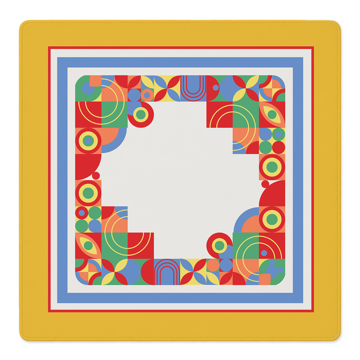 Retro Bloom Bonanza Mahjong Mat | Mahjong by SI