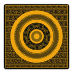 Fiera Ámbar Mahjong Mat by Catalina Estrada | Mahjong by SI
