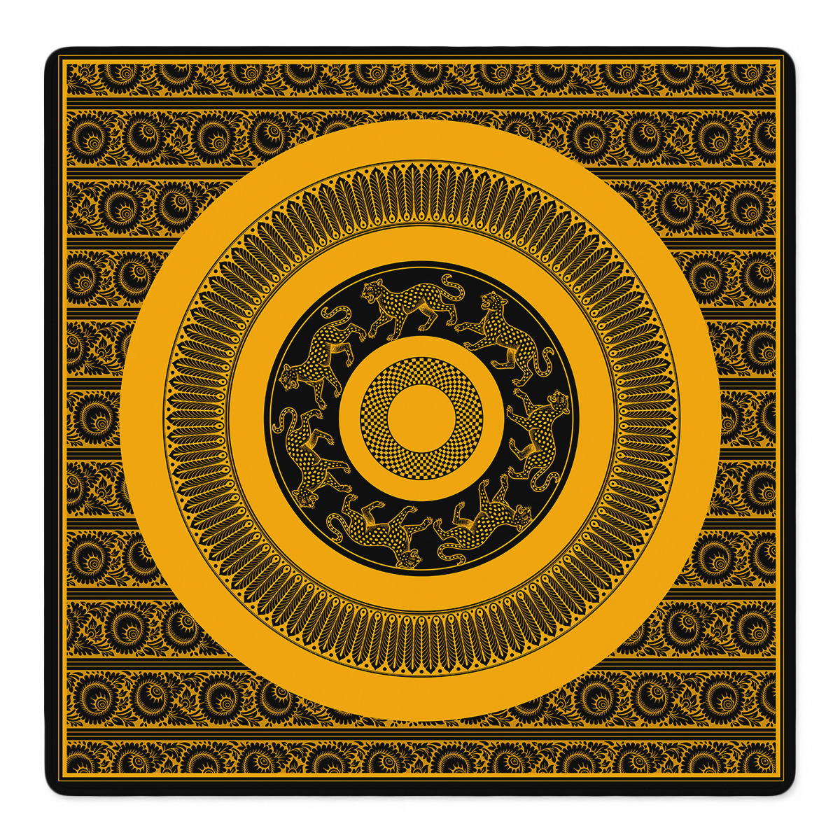 Fiera Ámbar Mahjong Mat by Catalina Estrada | Mahjong by SI