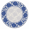 Peony Porcelain Garden Mahjong Mat | Mahjong by SI