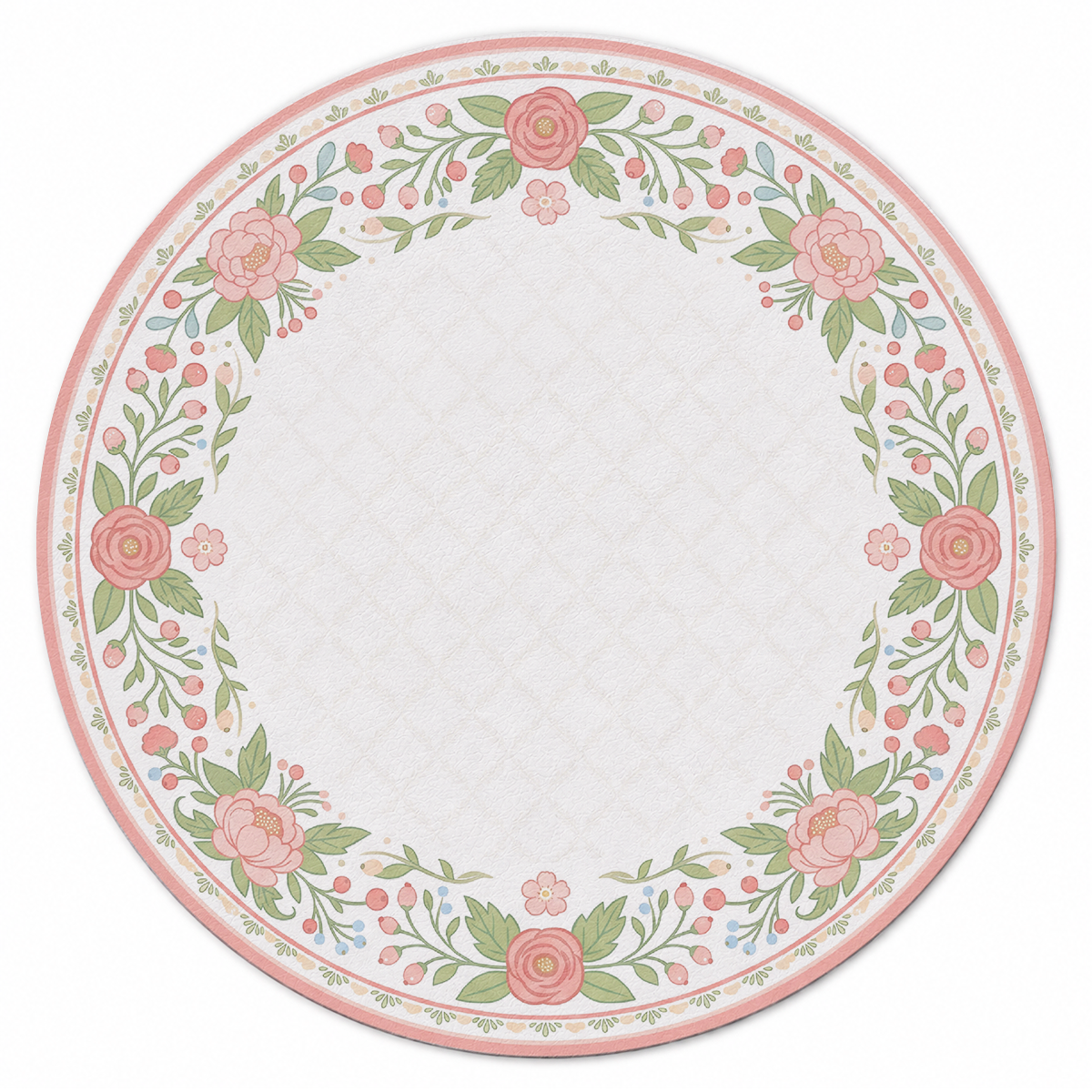 Rose Trellis Ring Mahjong Mat | Mahjong by SI