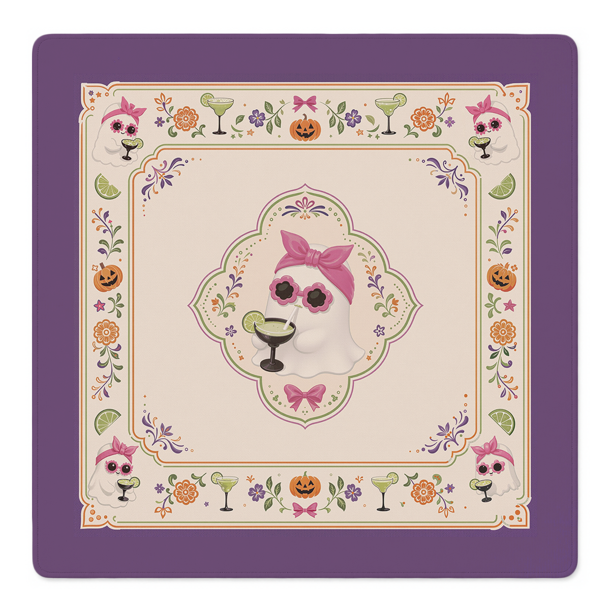 Boo-garita Bash Mahjong Mat | Mahjong by SI