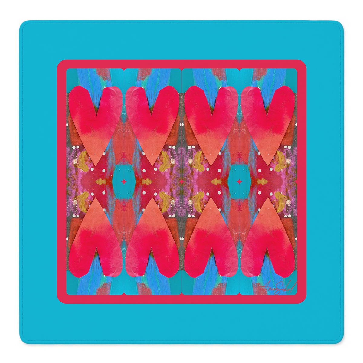 Heartbreak Hotel Chic Mahjong Mat | Mahjong by SI