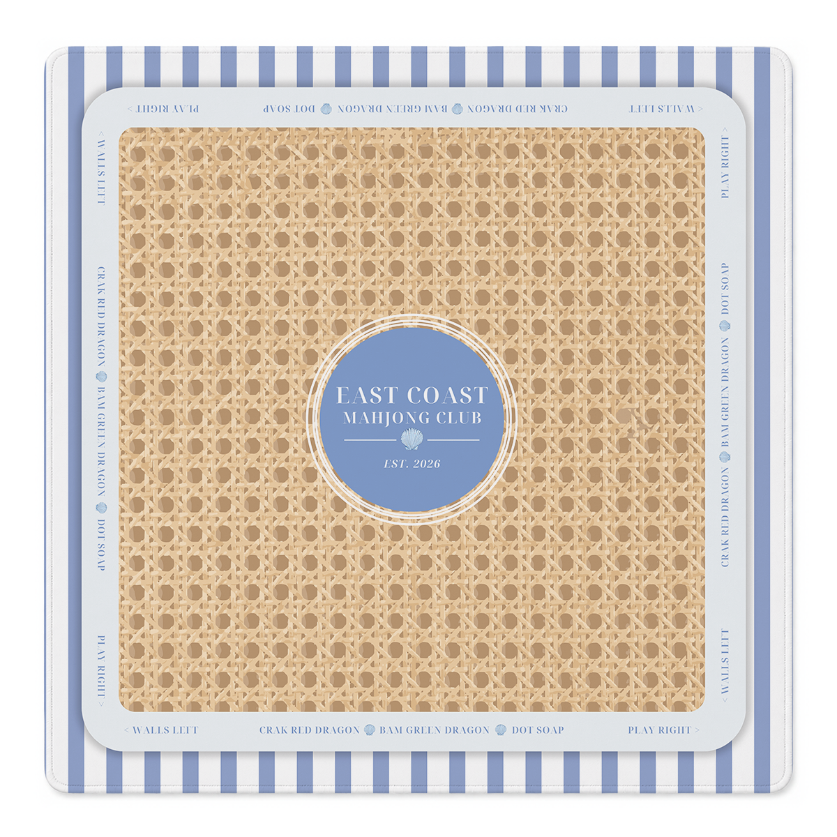 Cane and Able Mahjong Mat | Mahjong by SI