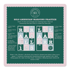 Solo Practice Makes Perfect Mahjong Mat | Mahjong by SI
