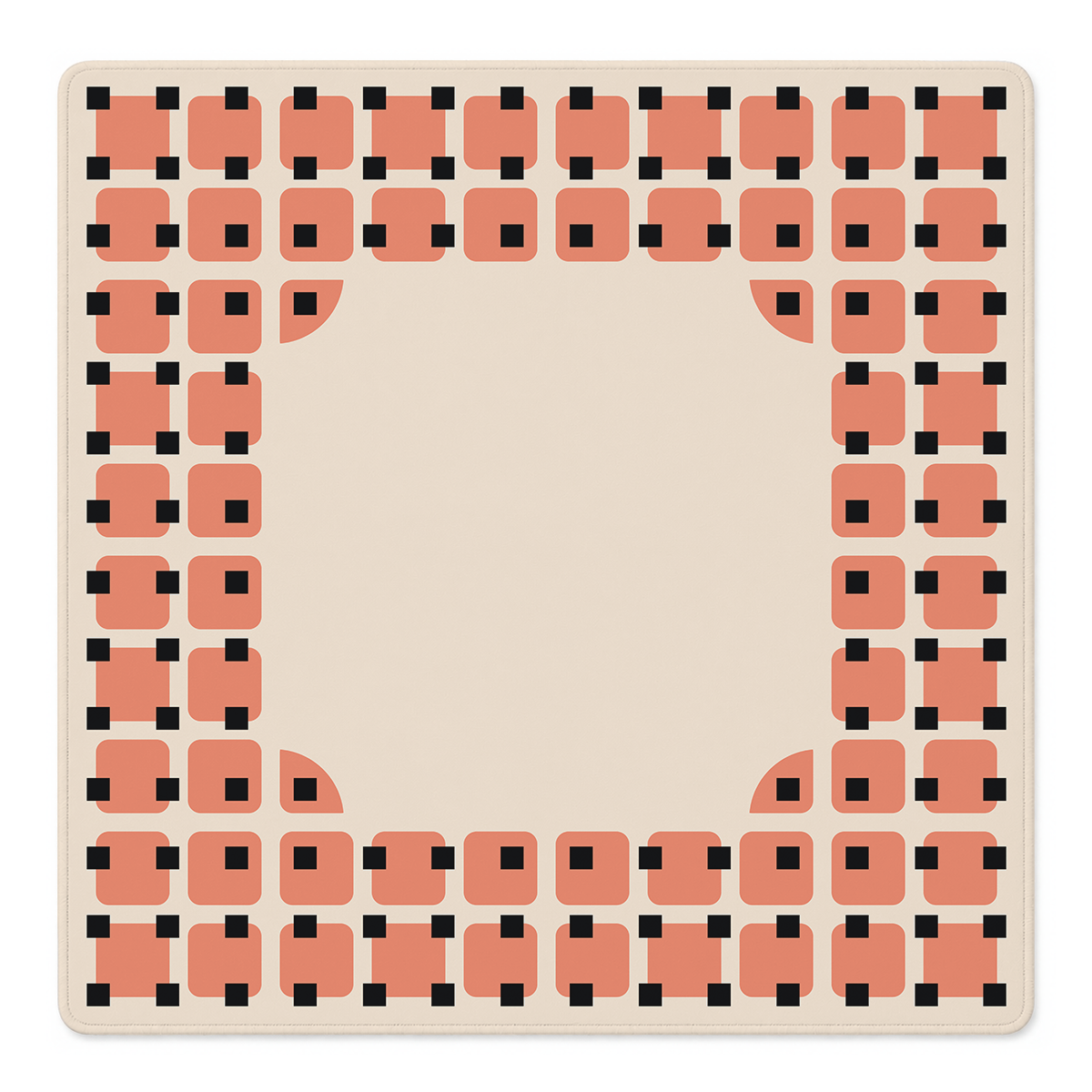 Peachy Keen Pixels Mahjong Mat | Mahjong by SI