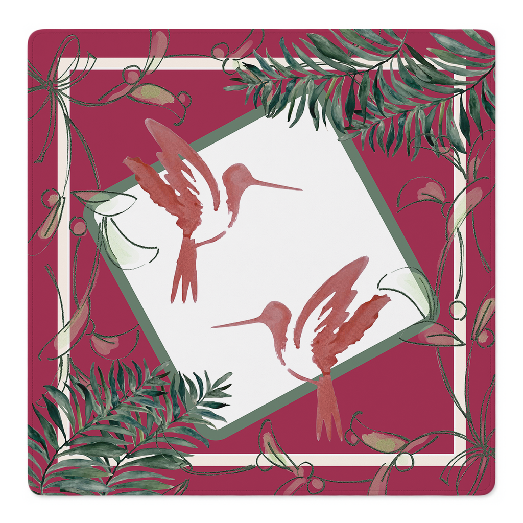 Ruby Romance Mahjong Mat | Mahjong by SI