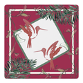 Ruby Throated Romance Mahjong Mat | Mahjong by SI