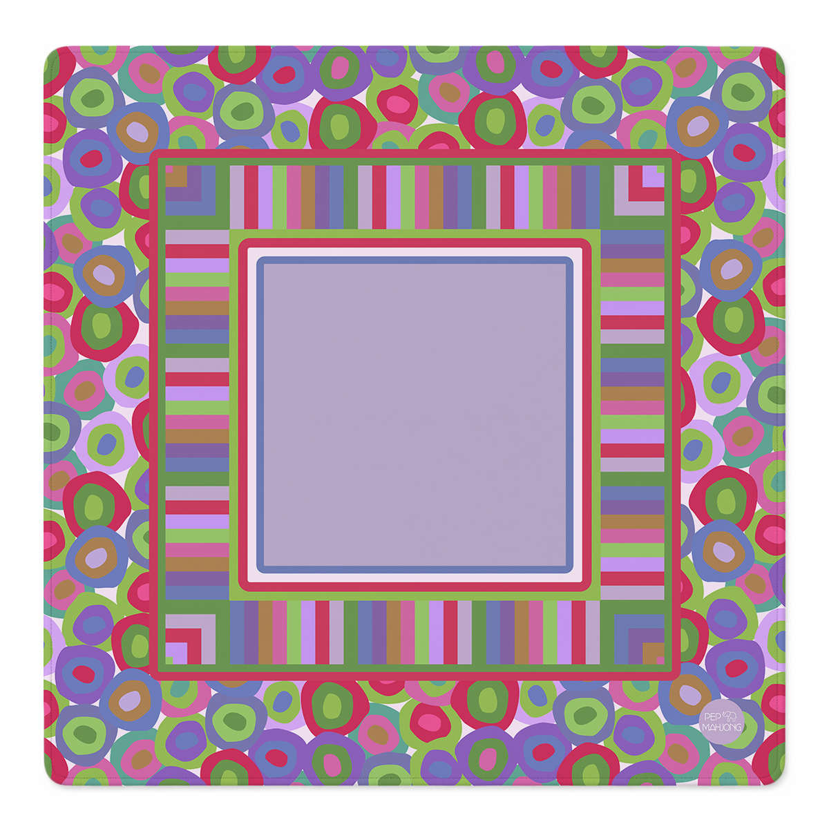 Bubble Pop Punch Mahjong Mat | Pep Mahjong x Mahjong by SI