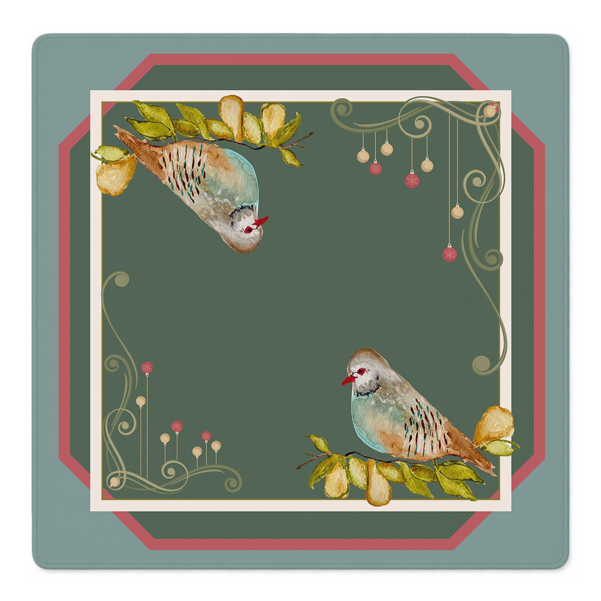 Pear-tridge in Paradise Mahjong Mat | Mahjong by SI