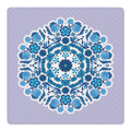 Pavo Azul Mahjong Mat by Catalina Estrada | Mahjong by SI
