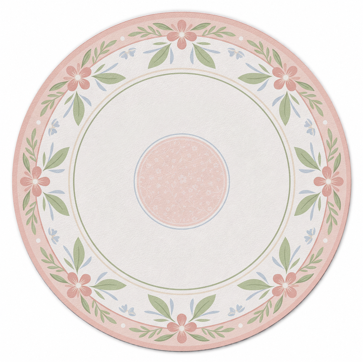 Blush Meadow Garland Mahjong Mat | Mahjong by SI