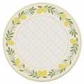 Amalfi Lemon Wreath Mahjong Mat | Mahjong by SI