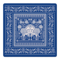 Brío Azul Mahjong Mat by Catalina Estrada | Mahjong by SI