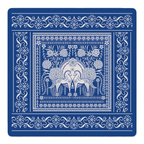 Brío Azul Mahjong Mat by Catalina Estrada | Mahjong by SI