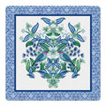 Dos Aves Mahjong Mat by Catalina Estrada | Mahjong by SI