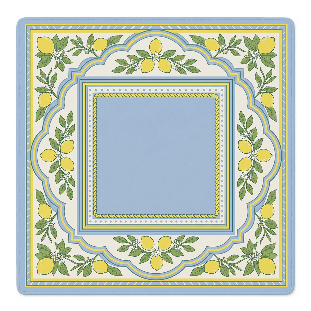 Limoncello Dreams Mahjong Mat by Mahjong by SI