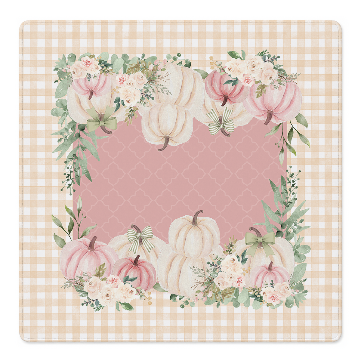 Gourdgeous in Pink Mahjong Mat | Mahjong by SI