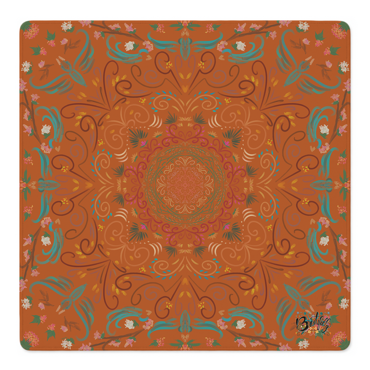 Peacock Palace Parade Mahjong Mat | Mahjong by SI