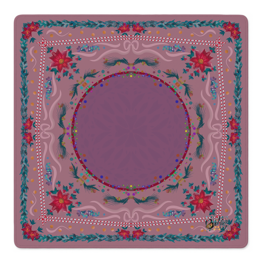 Holly Jolly Tiles Mahjong Mat | Mahjong by SI
