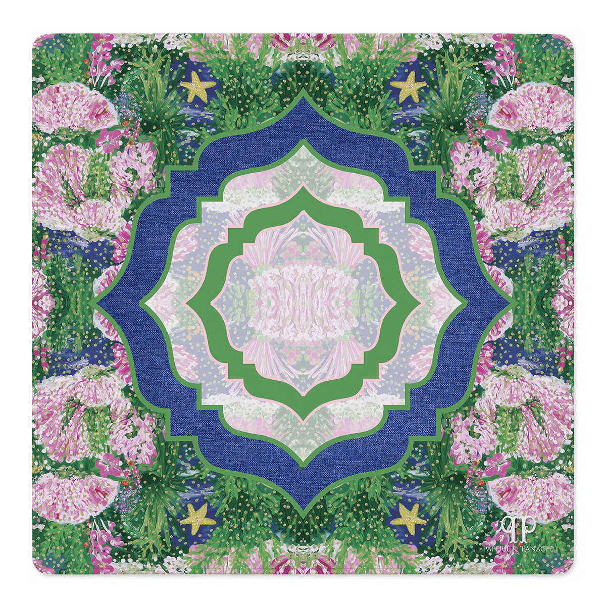 Star-Crossed Blossoms Mahjong Mat | Mahjong by SI