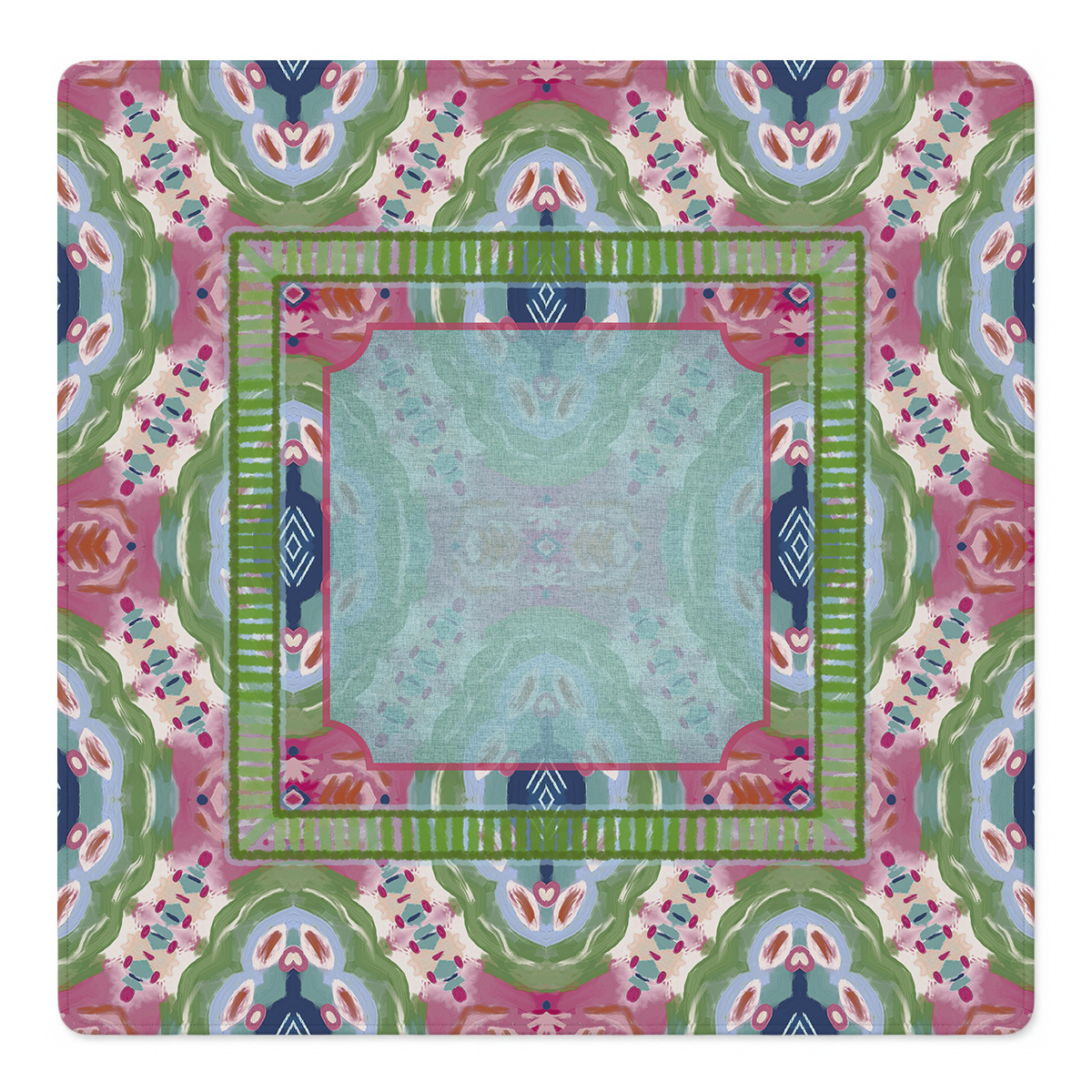 Mint to Bloom Mahjong Mat | Mahjong by SI