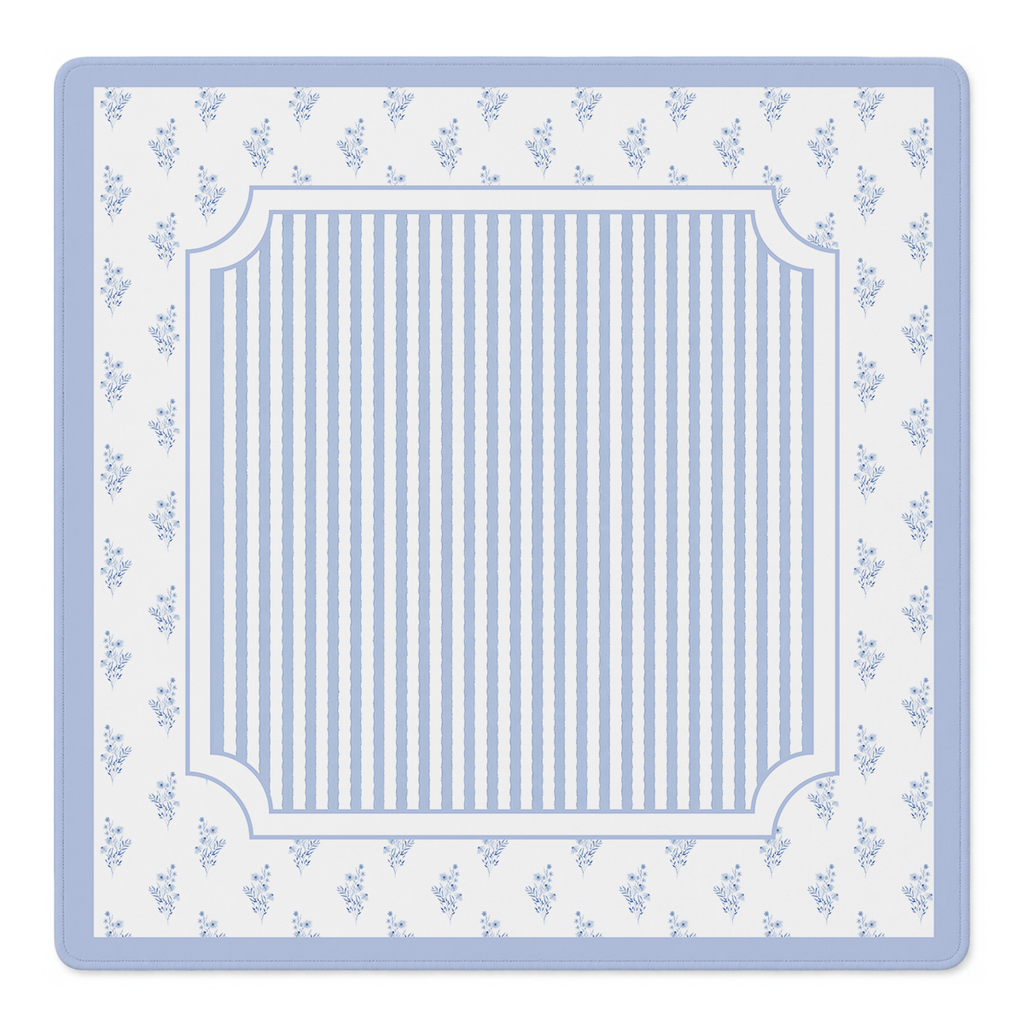 Cornflower Cabana Mahjong Mat | Mahjong by SI
