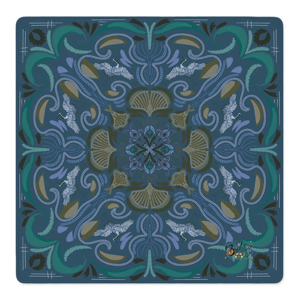 Dynasty in Flight |  33"x 33" SI Signature™ faux leather