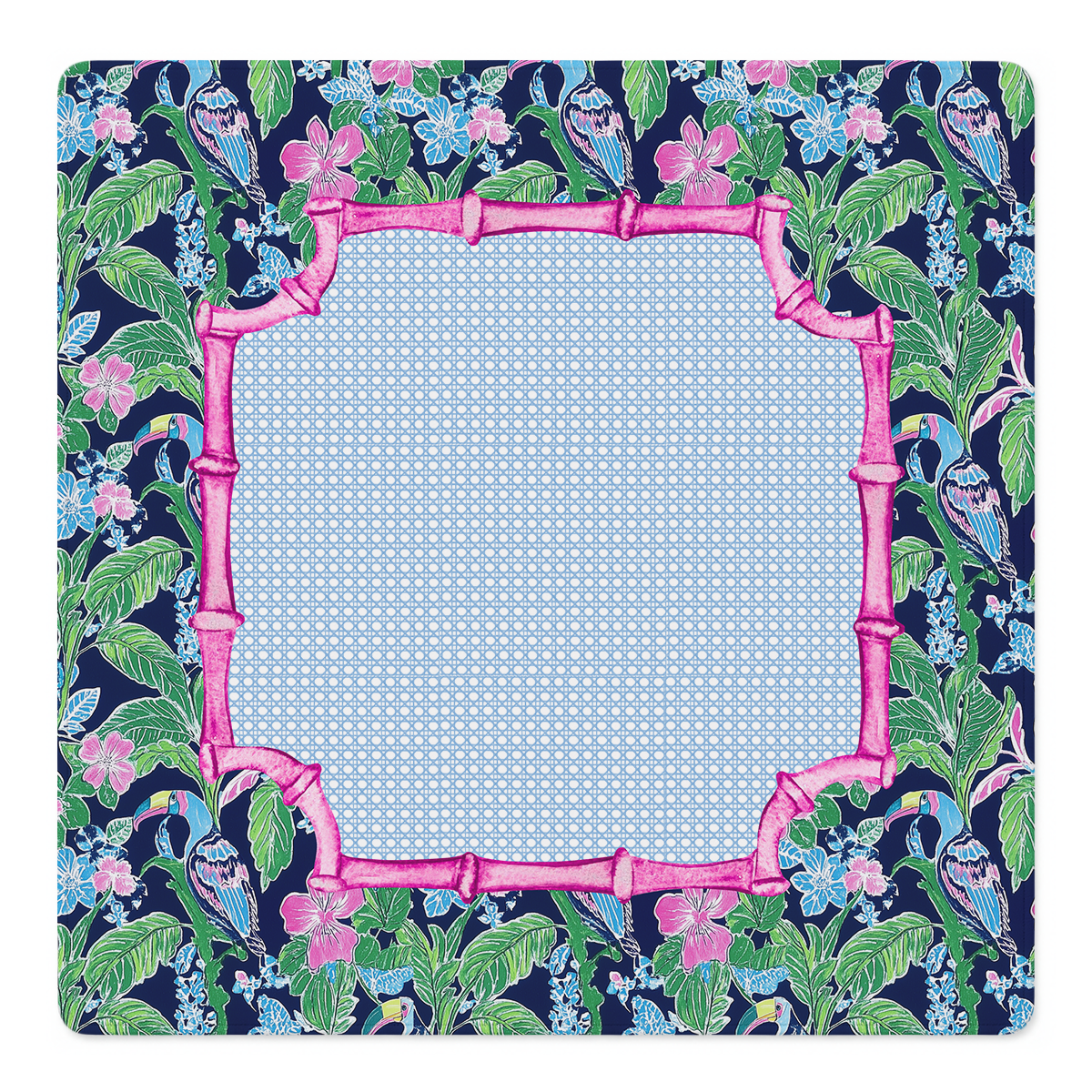 Tropical Tweet Dreams Mahjong Mat | Mahjong by SI