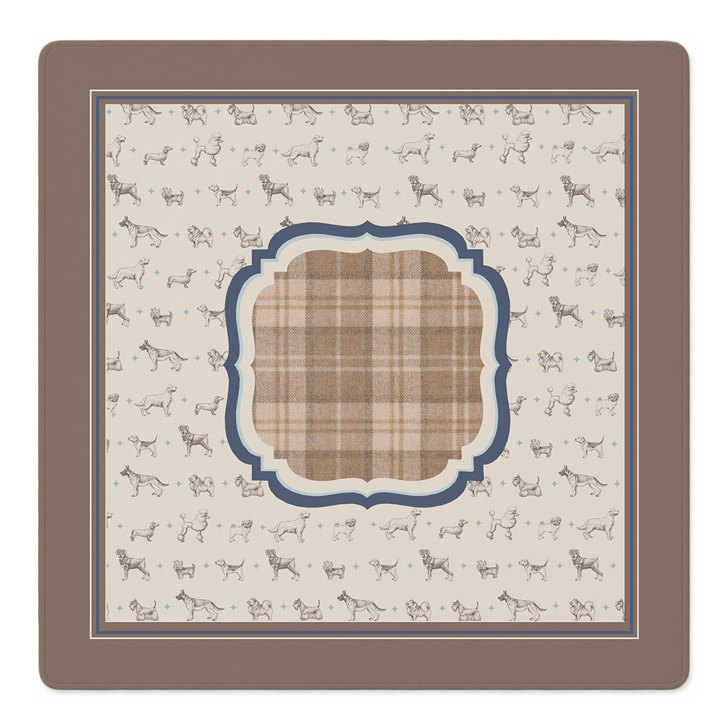 Best in Plaid Mahjong Mat | Mahjong by SI