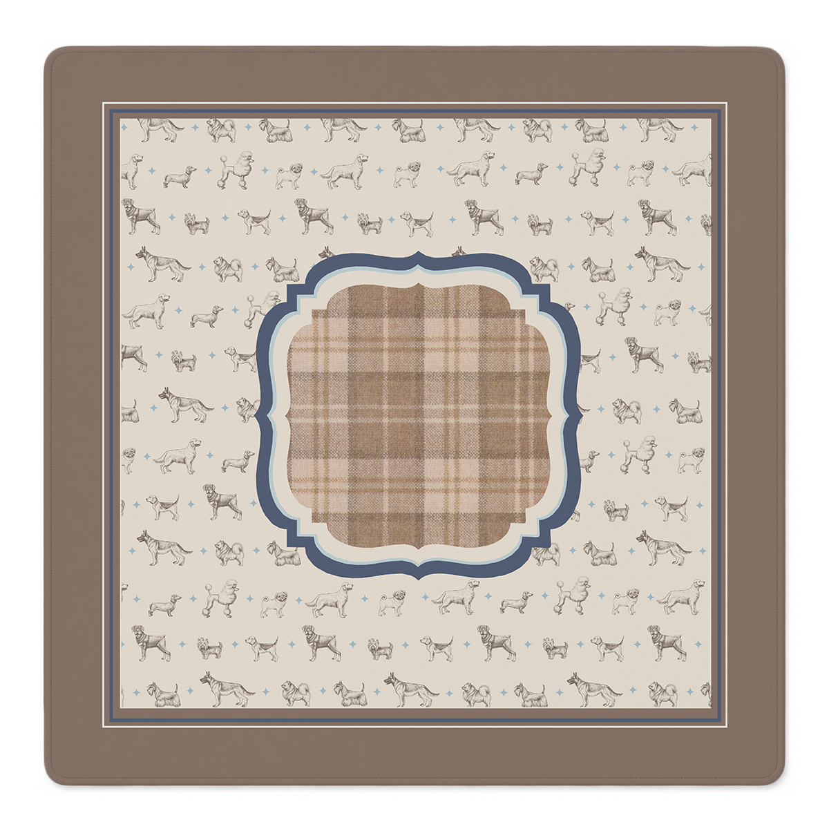 Best in Plaid Mahjong Mat | Mahjong by SI