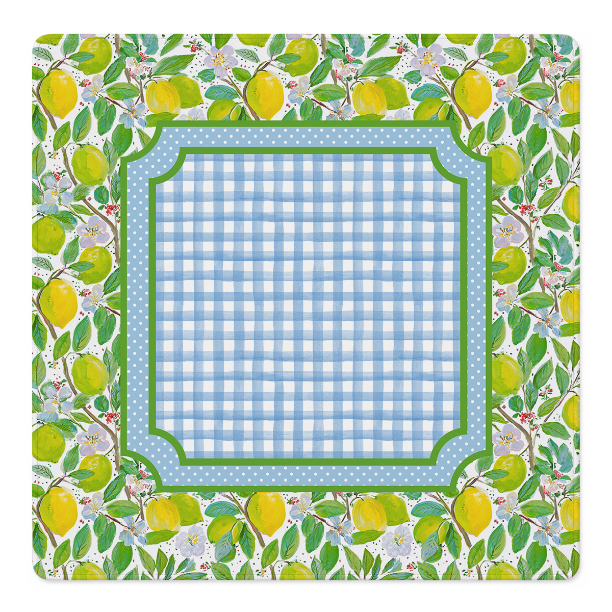 Gingham Squeeze Mahjong Mat | Mahjong by SI