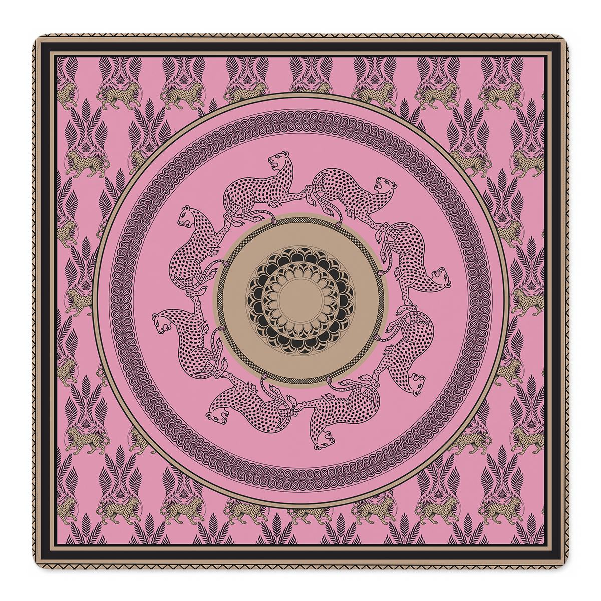 Fiera Fucsia Mahjong Mat by Catalina Estrada | Mahjong by SI