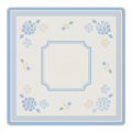 Forget Me Not Charm Mahjong Mat by Mahjong by SI