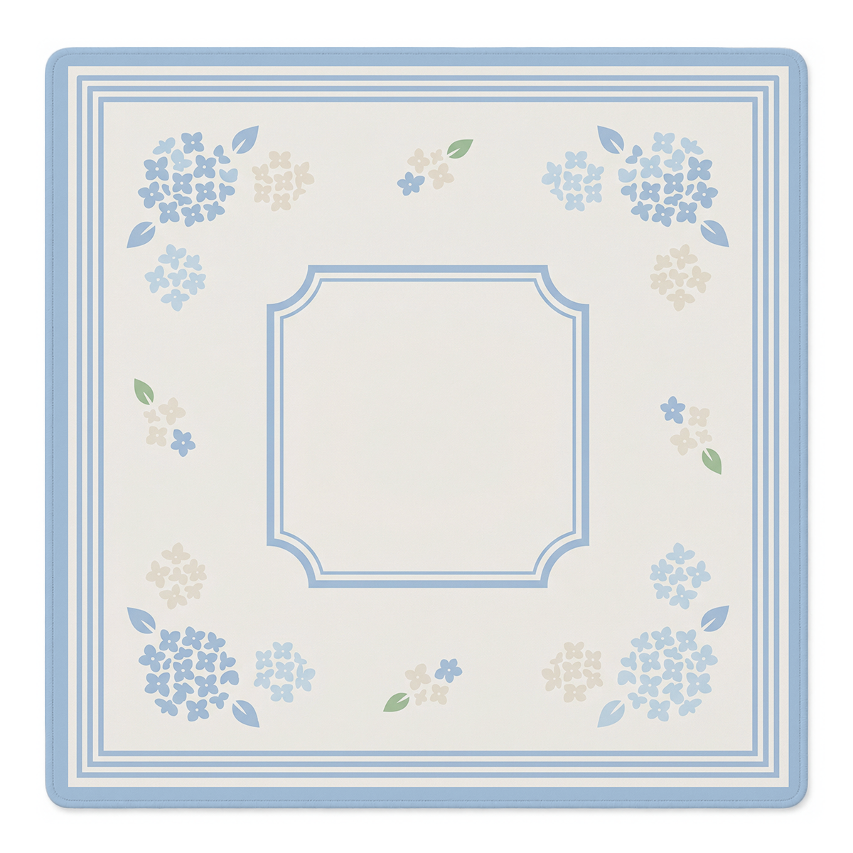 Forget Me Not Charm Mahjong Mat by Mahjong by SI