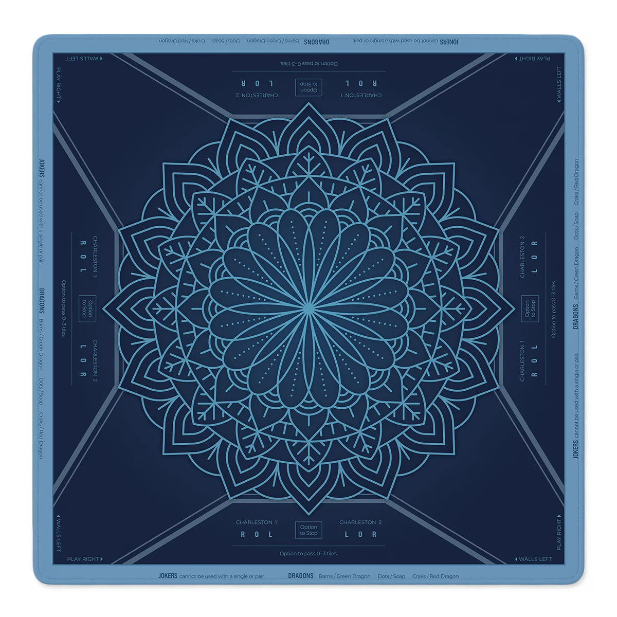 Midnight Mandala - Square SI Signature™ faux leather