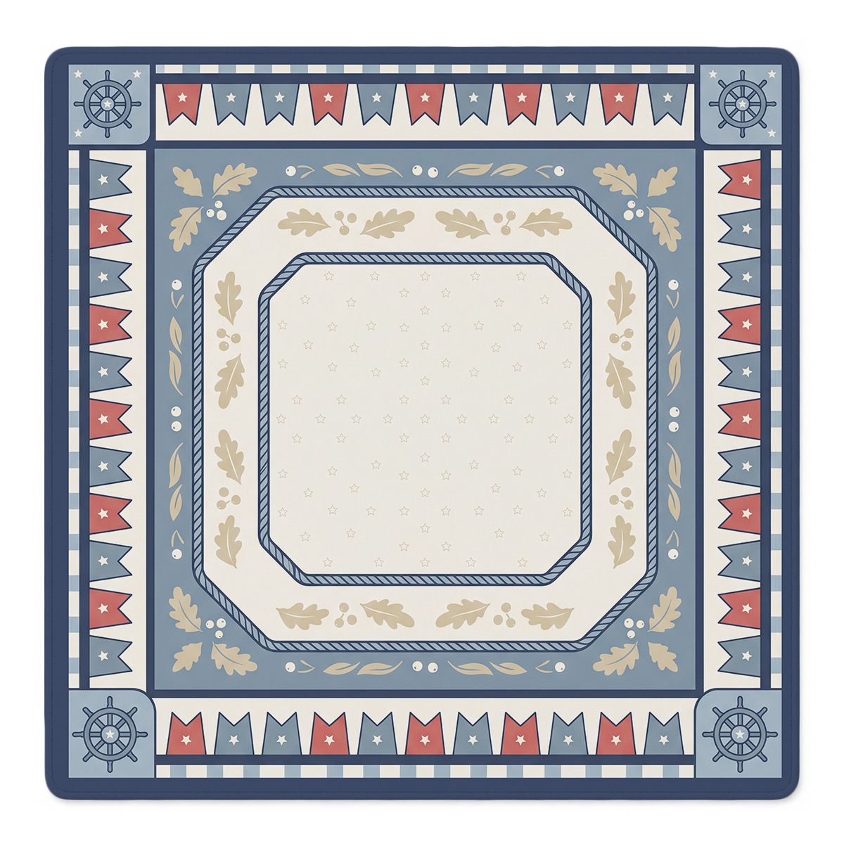 Anchors Aweigh Mahjong Mat by Mahjong by SI