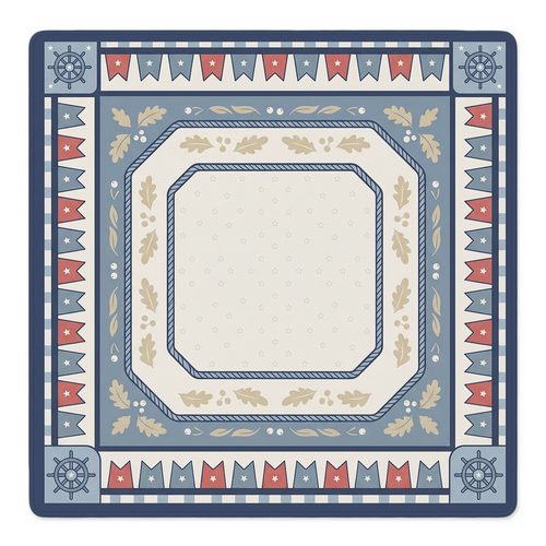 Anchors Aweigh Mahjong Mat by Mahjong by SI