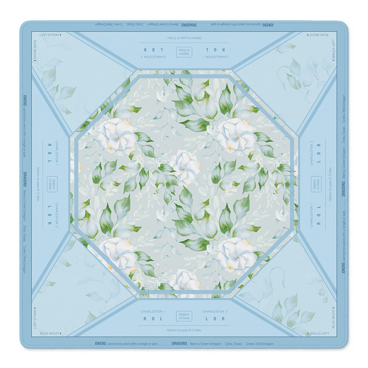 Magnolia Serenity Mahjong Mat by Mahjong by SI