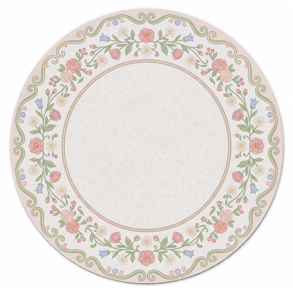 Rose Garden Romance Mahjong Mat | Mahjong by SI